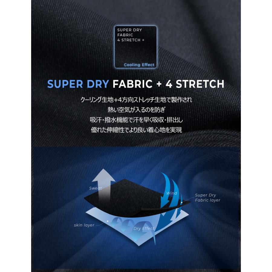 送料無料 ARMEDES アルメデス コンプレッション インナー Tシャツ 長袖 丸首 メンズ M-3XL 全10色 接触冷感 AR52 | ARMEDES | 11
