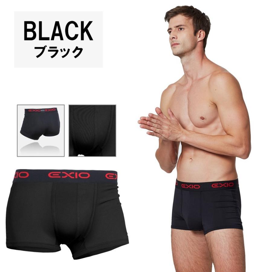 ボクサーパンツ メンズ セット 単色 4枚 ブランド アンダーウェア おしゃれ ローライズ パンツ お試し ポイント消化 送料無料 4サイズ 全8色 EXIO エクシオ | EXIO | 17