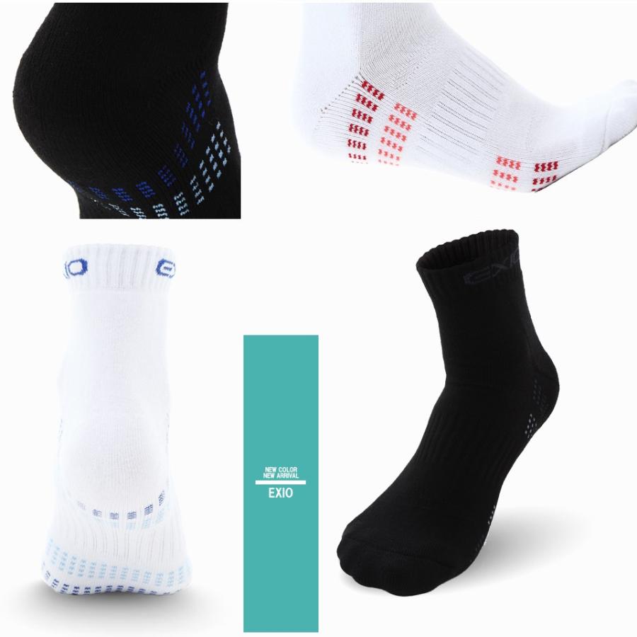 靴下 ソックス メンズ 3足組 セット スポーツソックス スポーツ ブランド おしゃれ ランニング 野球 ポイント消化 送料無料 1サイズ 全6色 厚地 Exio エクシオ Ss301 3e フェルザジャパン 通販 Yahoo ショッピング