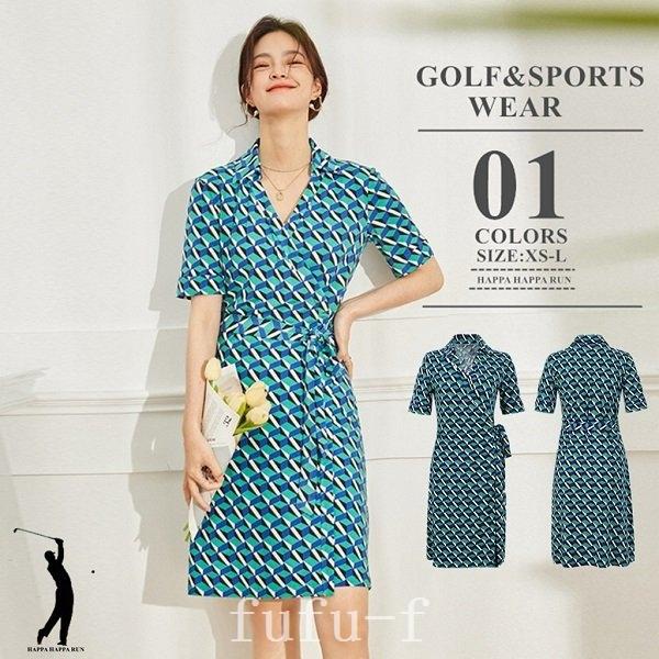 レディース ゴルフウェア ワンピース 大人可愛い Golf レディースウエア 22 ワンピース Fu9f レディース 春夏 新作 ゴルフ ドレス 丈長め かわいい 新作 着やせ効果 大人可愛い 贈り物 セール おしゃれ Fu9f 母の日 Fufu 在庫限り超特価