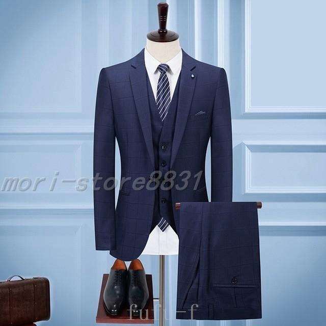 紳士服3点セットスーツチェック柄大きいサイズメンズフォーマルスーツ3ピーススーツビジネススーツ面接就職活動30代40代50代通勤オシャレ 3ピーススーツ 色 ブラック Www Bollywoodpapa Com