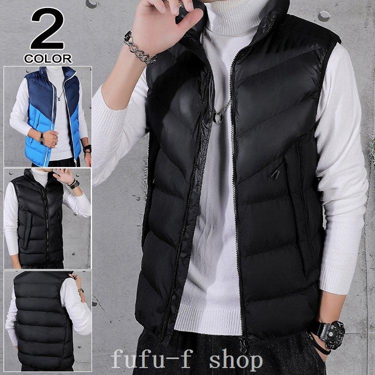 熱い販売 ジャケット コートダウンベスト大きいサイズアウター軽めベスト ダウンベスト中綿ベストメンズベストコートダウンベストアウター軽めベストキルティング暖かい防寒ビッグシルエット Www Threeriversofs Com