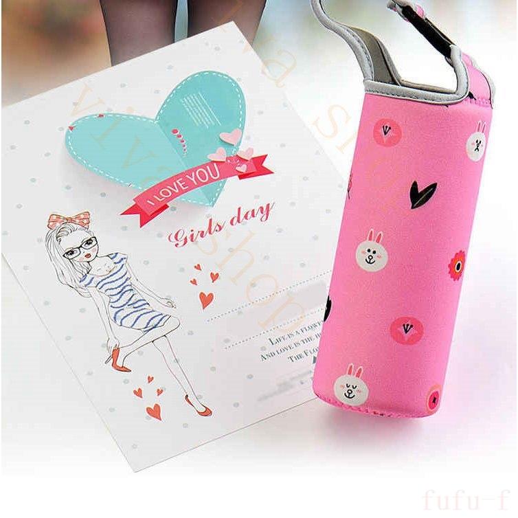 最安値挑戦 食器 餌やり 水やり用品 2枚セット ペットボトルカバー タンブラーホルダー 水筒カバー 2枚セットペットボトルカバータンブラーホルダー 水筒カバー保温保冷水筒ケースドリンクホルダーマグボトルショルダー付持ち歩き可愛い Www Threeriversofs Com