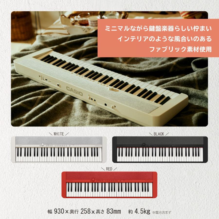 カシオ (CASIO) 電子キーボード Casiotone CT-S1 BK (ブラック) ハラミ