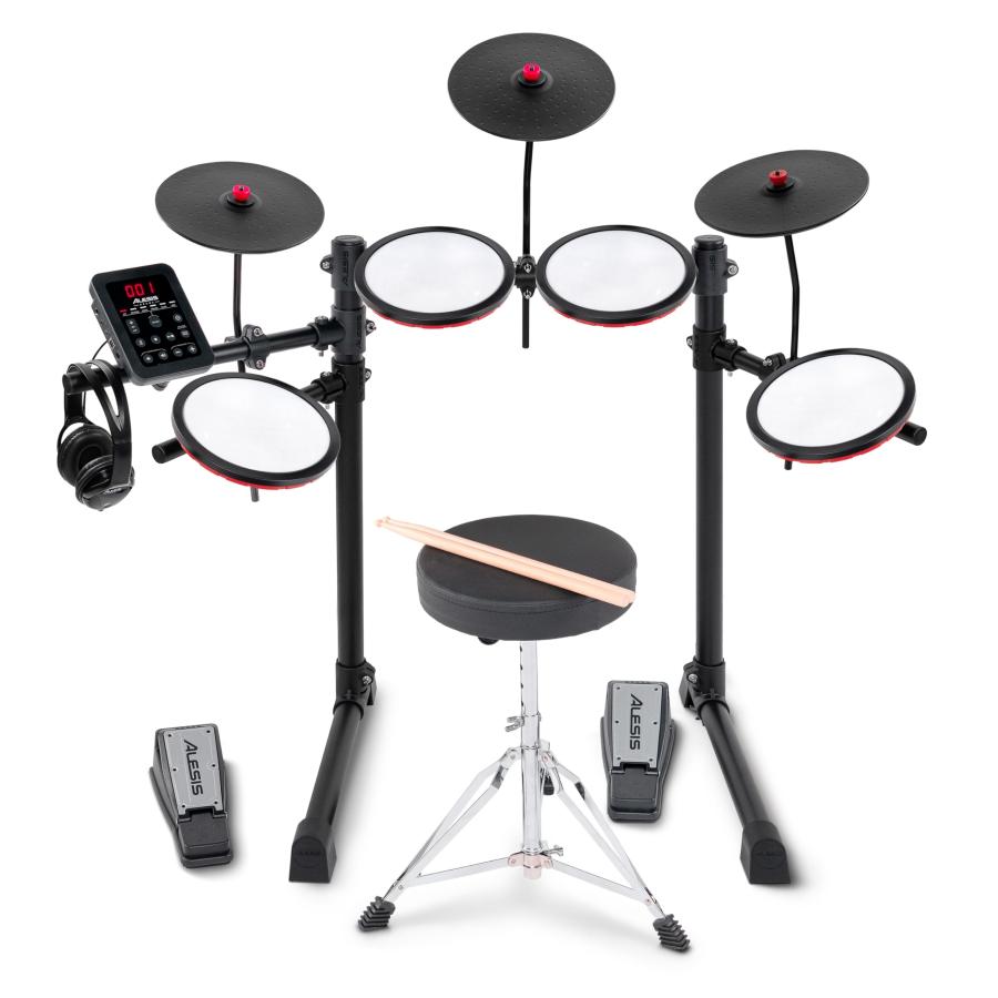 Alesis Turbo Max 電子ドラムセット 静音性の高い8インチ・メッシュ