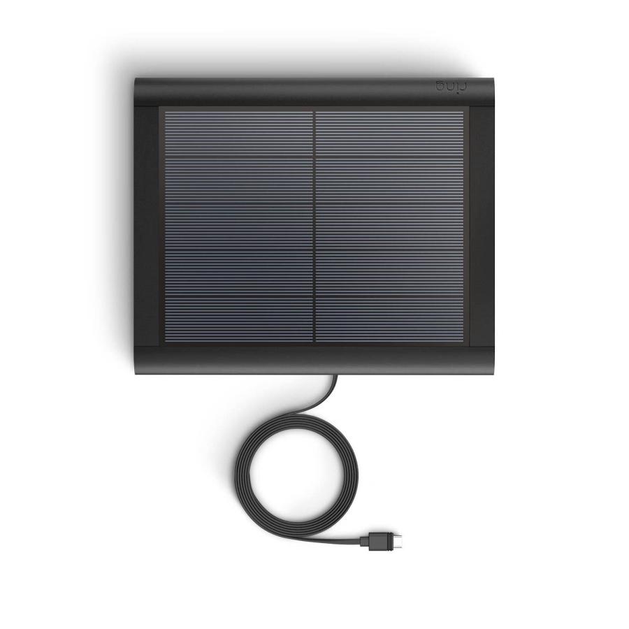 Ring 純正アクセサリー】ソーラーパネル 4W、USB-C - ブラック 