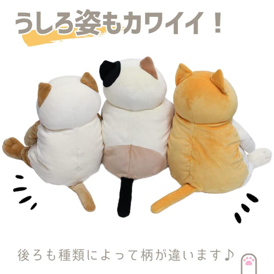 シナダグローバル もちシリーズ もちねこ ハチワレ (XL) 35×35×50cm