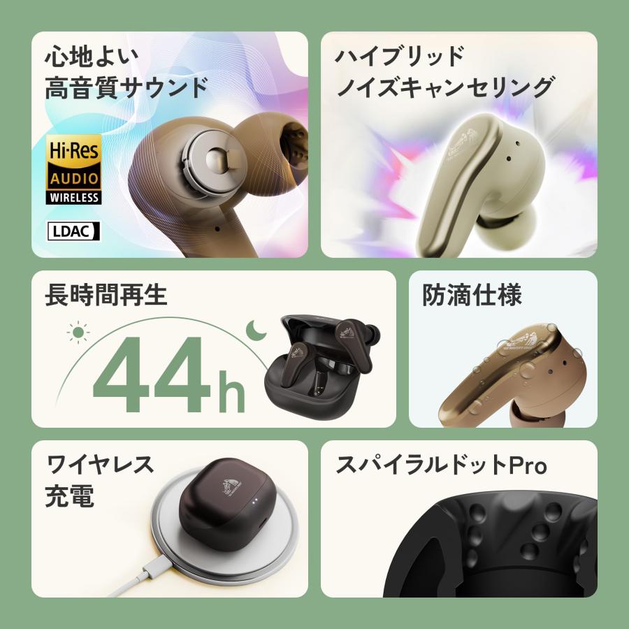 JVCケンウッド Victor HA-A110T-T ワイヤレスイヤホンBluetooth Ver