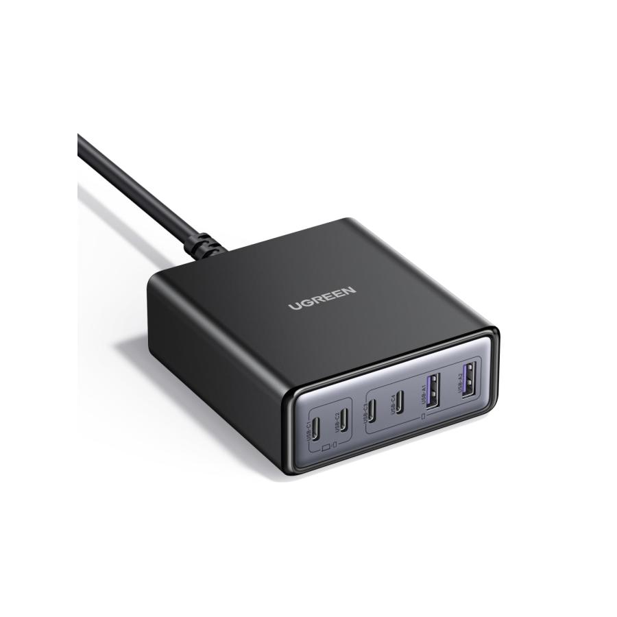 UGREEN 100W GaN 卓上急速充電器 (4*USB-C+2*USB-A) コンパクト【PSE