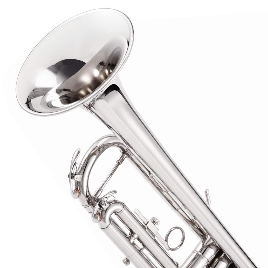 Eastar トランペット Bb調 Trumpet 初心者 清潔アクセサリー付