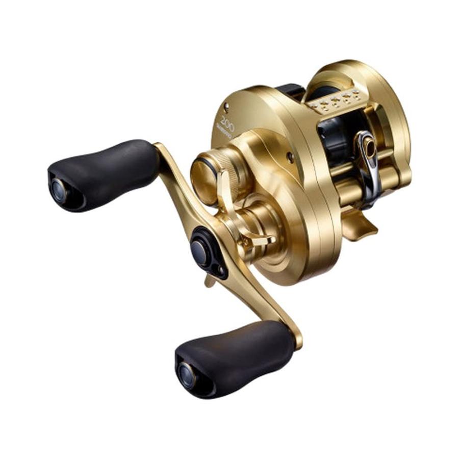 SHIMANO ベイトリール 200 ゴールド 本体 シマノ(SHIMANO) ベイトリール 21 カルカッタコンクエスト 200HG (右