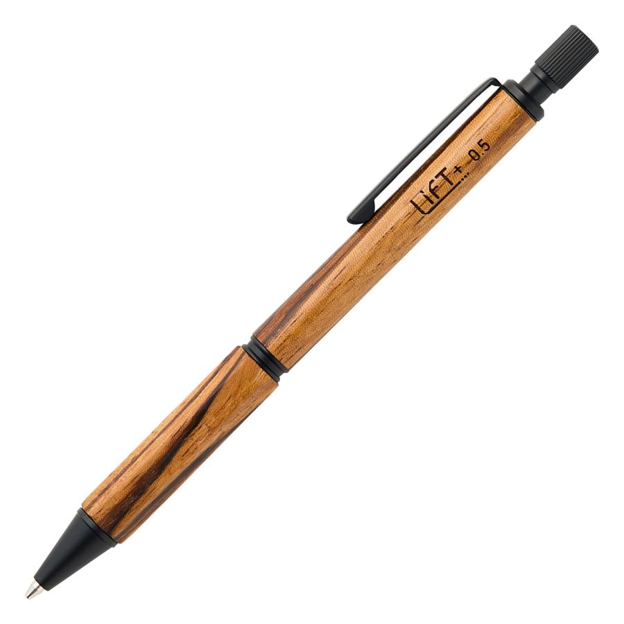 LIFT+ Wood シャープペンシル 0.5mm Zebra wood(ゼブラウッド) LIWOOD