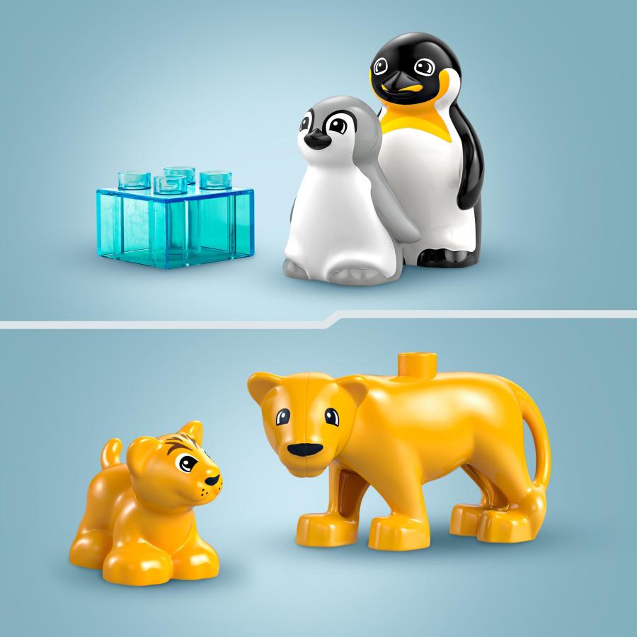 レゴ(LEGO) デュプロ デュプロのまち どうぶつのかぞく：ペンギンとライオン 10442 おもちゃ 男の子 女の子 |  | 02