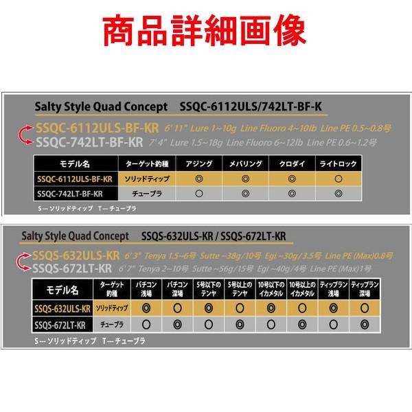 アブガルシア 　ソルティスタイル クアッドコンセプト 　SSQS-6102ULS/732LT-KR 　( 2019年 6月新製品 )｜fuga0223｜06