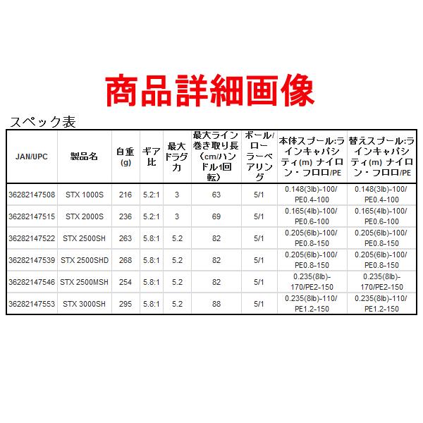 アブガルシア 　カーディナル3 STX 　3000SH  　スピニングリール 　( 2021年 4月新製品 )｜fuga0223｜05