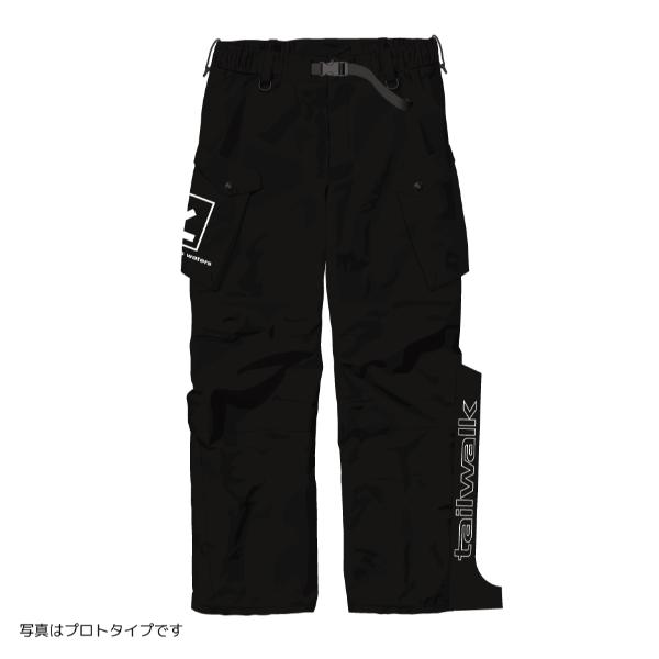 テイルウォーク フィッシングウェア LIGHT ALL WEATHER PANTS(ライトオールウェザーパンツ)  L  BLK(ブラック) tailwalk（テイルウォーク） ライトオールウェザーパンツ BLK L (2024