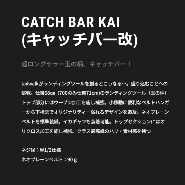テイルウォーク キャッチバー改 700 7m_1
