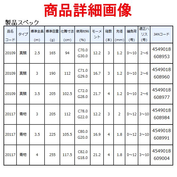 がまかつ 　海上釣堀 マリンアローII  (2) 　真鯛 　3.5m  　( 2020年 9月新製品 )_1