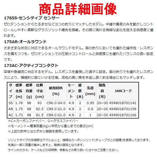 がまかつ 　デッキステージ カワハギ　 176SS -センシティブ センサー 　( 2022年 9月新製品 )