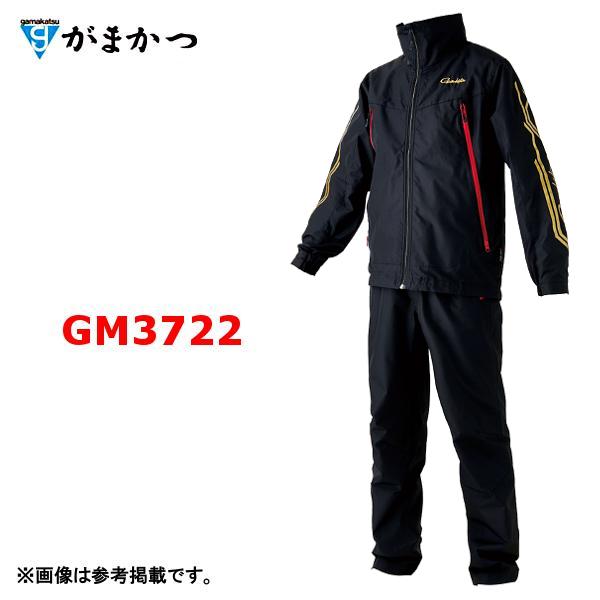 Gamakatsu がまかつ ウィンドブレーカースーツ GM3722 ブラック 