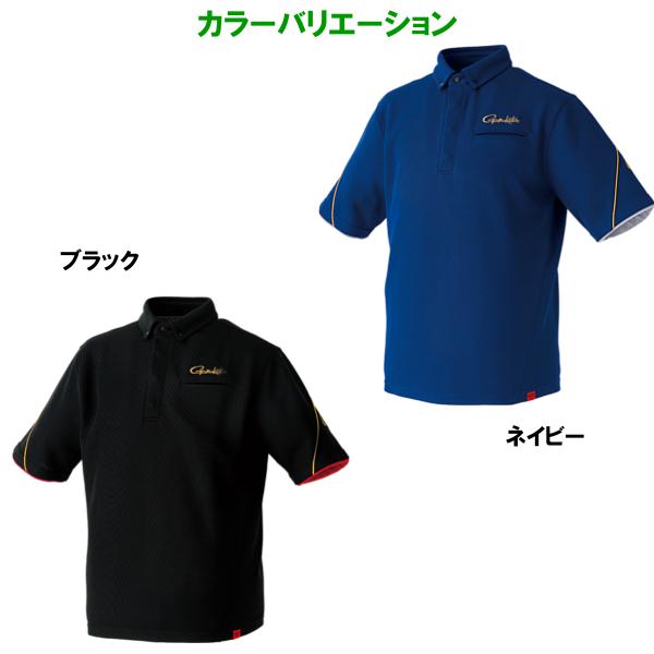 がまかつ 　フィッシングシャツショートスリーブ 　GM3732 　ブラック 　LL 　( 2024年 春夏新製品 )｜fuga0223｜02