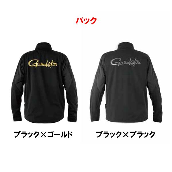 Gamakatsu（がまかつ） プルオーバージップシャツ GM3794 ブラック