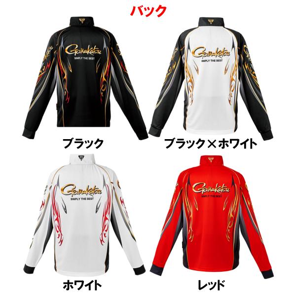 Gamakatsu（がまかつ） ( 先行予約 ) 2WAYプリントジップシャツ(長袖