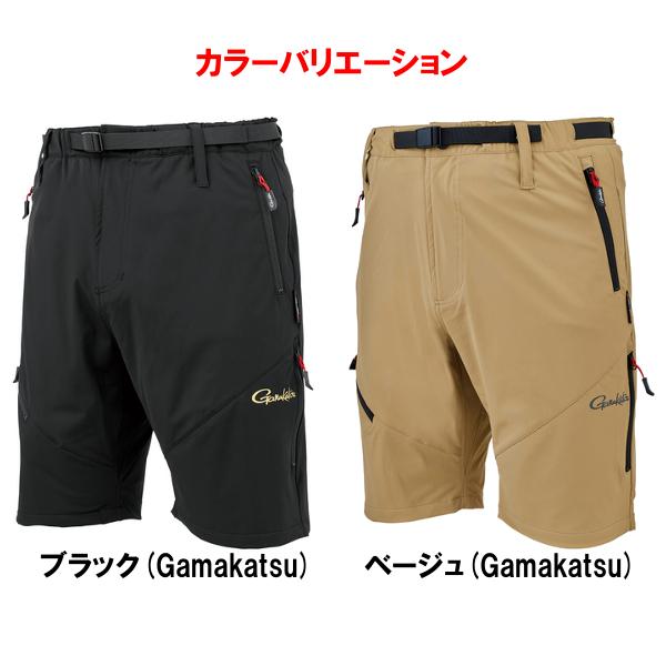がまかつ 　サマードライショートパンツ 　GM3822 　ブラック(Gamakatsu) 　LL 　( 2026年 5月新製品 )_1