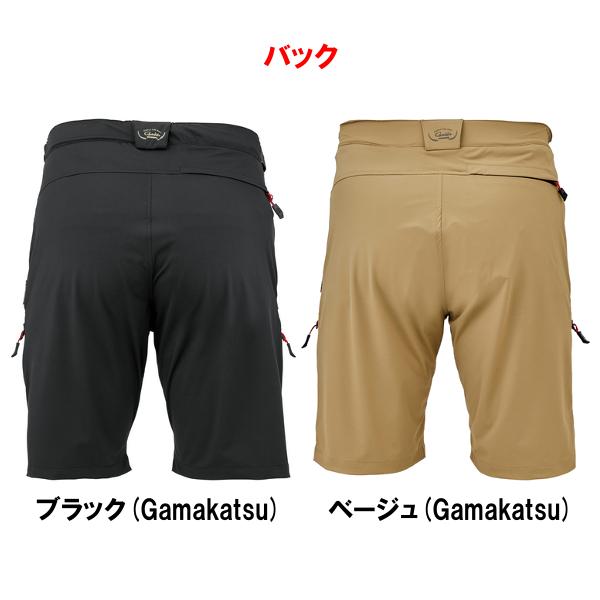 がまかつ 　サマードライショートパンツ 　GM3822 　ブラック(Gamakatsu) 　LL 　( 2026年 5月新製品 )_2