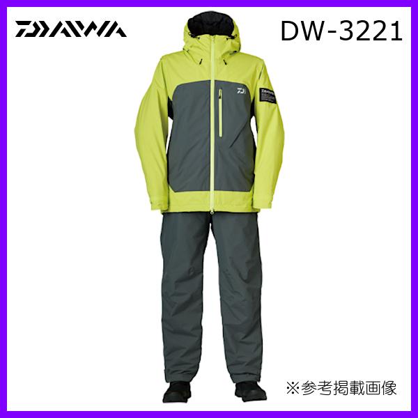 ダイワ 　レインマックス ハイパー HDウィンタースーツ 　DW-3221 　サルファースプリング 　2XL 　（ 2021年 新製品 ）