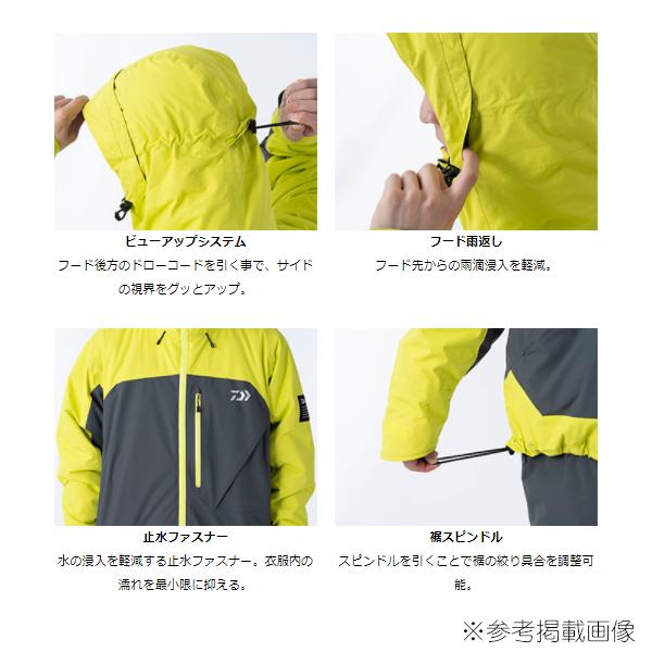 ダイワ 　レインマックス ハイパー HDウィンタースーツ 　DW-3221 　サルファースプリング 　2XL 　（ 2021年 新製品 ） 