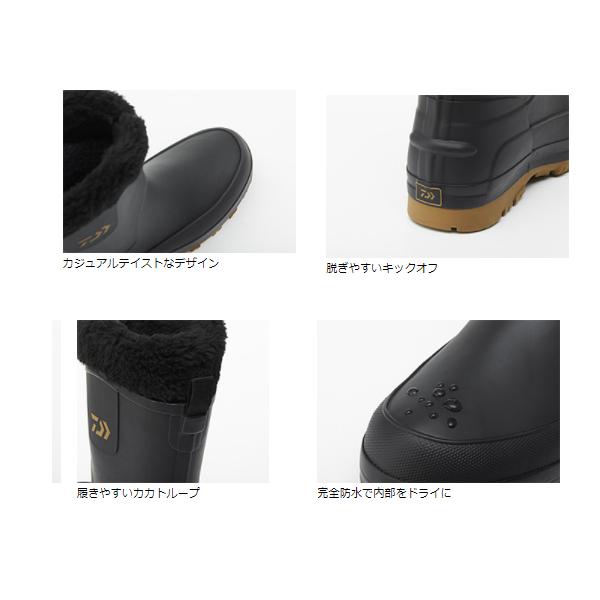 ダイワ  ウインターラジアルブーツ WR-3302  ブラック  M（25.0〜25.5）  （ 2021年 新製品 ）の画像