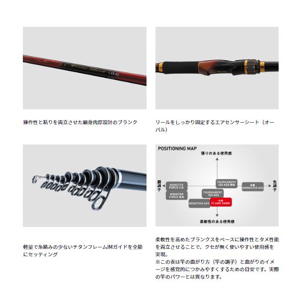 DAIWA（釣り） ダイワ (daiwa) 大島 フレイムホーク 1.5-50 : 釣具