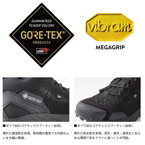 ダイワ (daiwa) DS-3301G （ラジアルソール） FOGLER GORE-TEX ハイカット 29.0 ブラックの画像