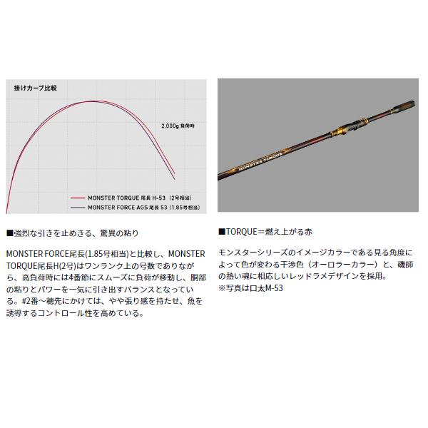 DAIWA（ダイワ） モンスタートルク 尾長 MH-50 (2024年 10月新製品