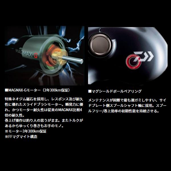 DAIWA（ダイワ） 26 シーボーグ 500J (2026年 1月新製品) : 釣具