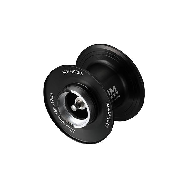 【特価 11/15迄】 IMZ用 SLPWORKS 18lb-100mスプール ダイワ/SLP WORKS】IM Φ38・24 18lb-100m スプール G1 ブラック