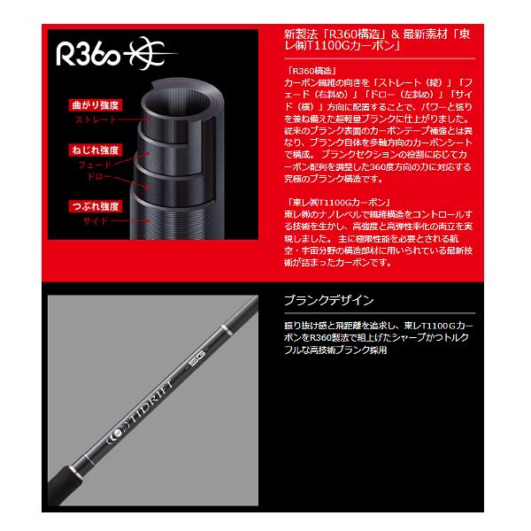 メジャークラフト　TIDRIFT5G TD5−962M TD5-962M シーバス タイドリフト5G | ロッド,5Gシリーズ,タイ