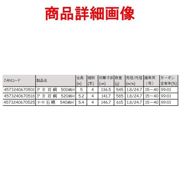 ロッドコム (Rod.com) PR石鯛 540MH 5.4m ロッド 磯竿 @170 ロッドコム (Rod.com) PR石鯛 540MH 5.4m ロッド 磯竿 @170