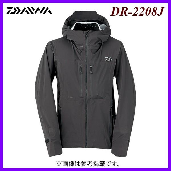 ダイワ 　レインマックス ストレッチフィット レインジャケット 　DR-2208J 　ブラック 　XL 　●特価｜fuga0223