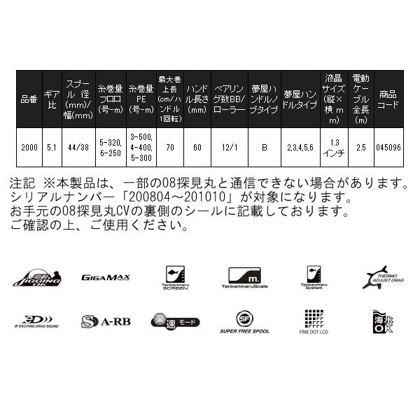 シマノ（SHIMANO） ( 只今 欠品中 ) 22 ビーストマスター 2000 電動