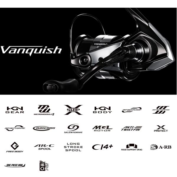 シマノ 23 ヴァンキッシュ 4000XG リール スピニング n〇 シマノ 23 ヴァンキッシュ 4000XG リール スピニング n〇