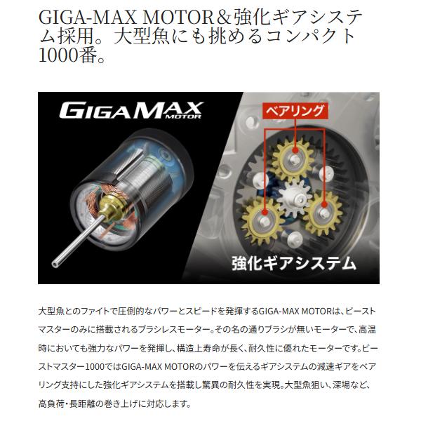 シマノ（SHIMANO） 26 ビーストマスター 1000 電動リール 送料無料 N