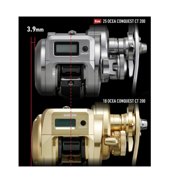 シマノ（SHIMANO） 25 オシアコンクエストCT 200PG RIGHT 右 リール