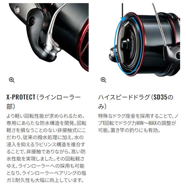 シマノ（SHIMANO） 25 サーフリーダー 35 GOKUHOSO 極細 リール