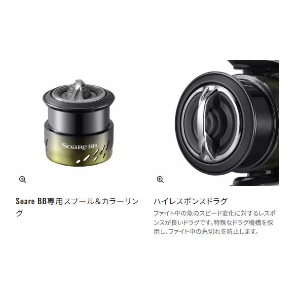 【美品】シマノ ソアレBB C2000SSHG PE0.3号付き シマノ（SHIMANO） ( 初回分先行予約受付中 ) 26 ソアレ BB C2000SSHG