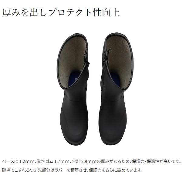 ( 限定特価 )シマノ 　ジップアップブーツ スパイク 　FB-040X 　ブラック 　M_2