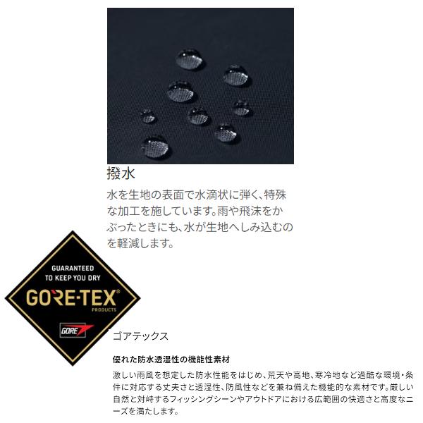 シマノ 　ゴアテックス ショートレインジャケット 　RA-025X 　セージグリーン 　L 　( 2024年 3月新製品 )　奥１｜fuga0223｜07