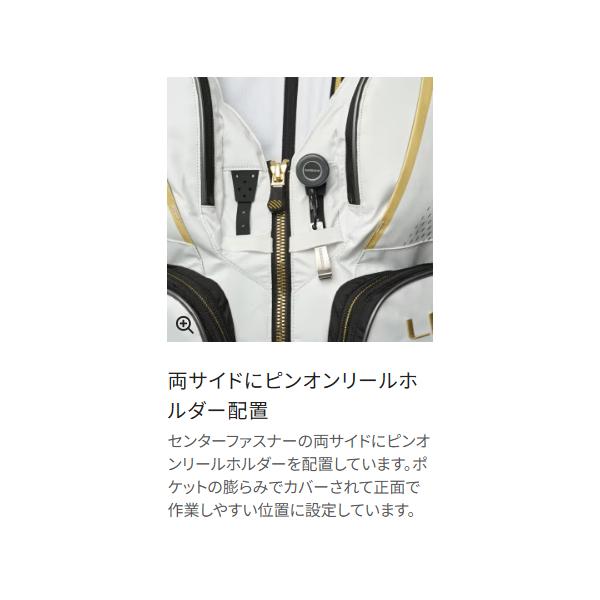 シマノ（SHIMANO） 爆買 リミテッドプロ 2WAYベスト VE-560Y ホワイト