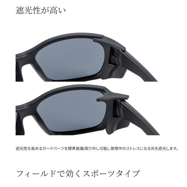 シマノ（SHIMANO） フィッシンググラス01 UJ-032Y スモーク 偏光グラス